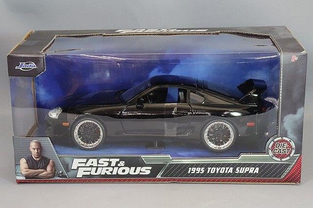 Amazon.co.jp: jada toys ワイルドスピード 80スープラ黒 : おもちゃ